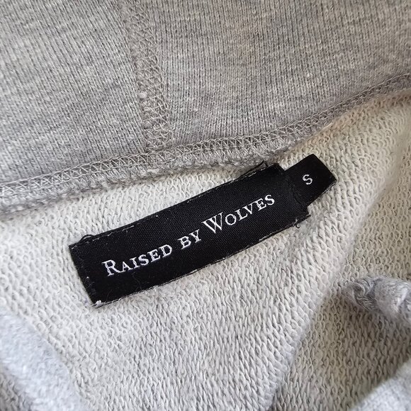 Raised by Wolves Box Logo Hooded Sweatshirt - 2018 - Heather Grey - Sz S - Picture 7 of 11